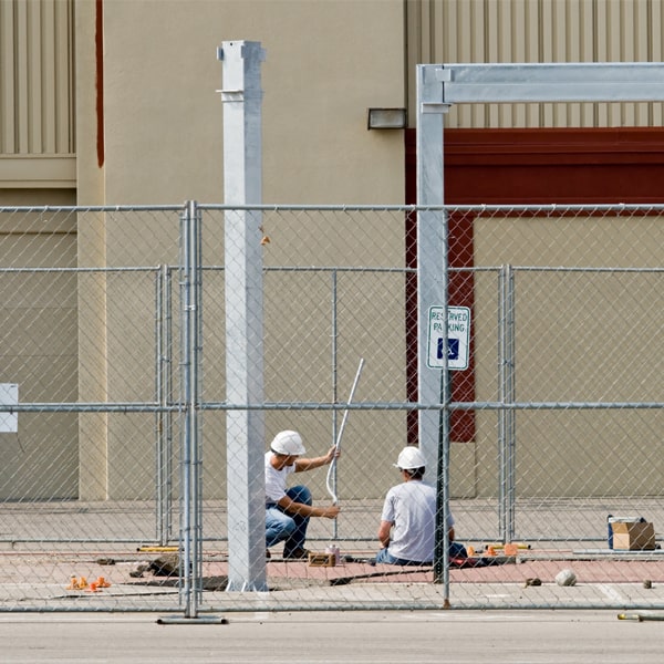 how much time can i rent the temporary fence for my construction site or event in Bath NY